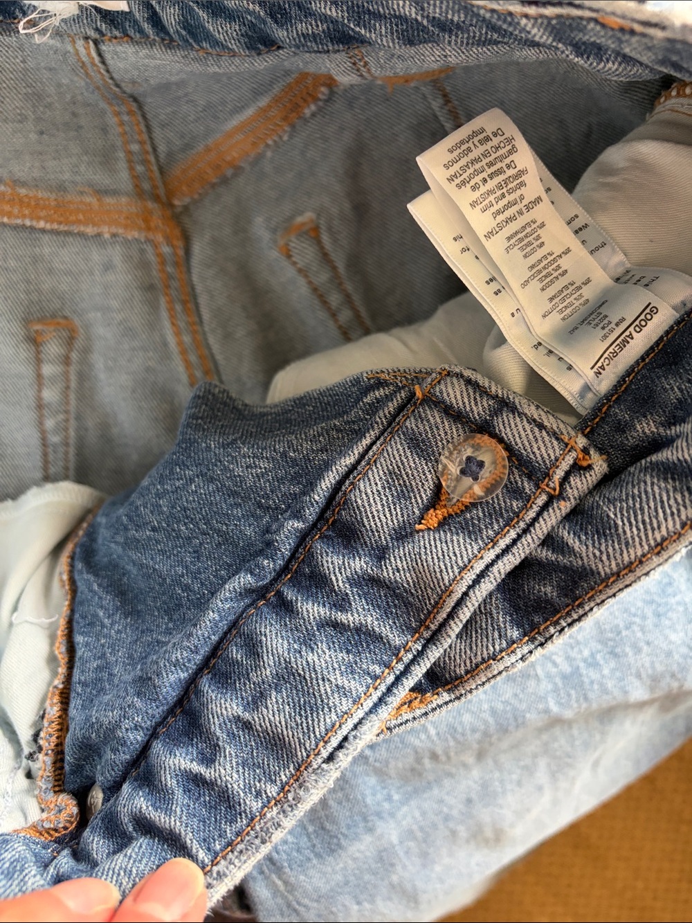 Good American 90s High Waist Straight Leg Jeans - Picture 7 of 9